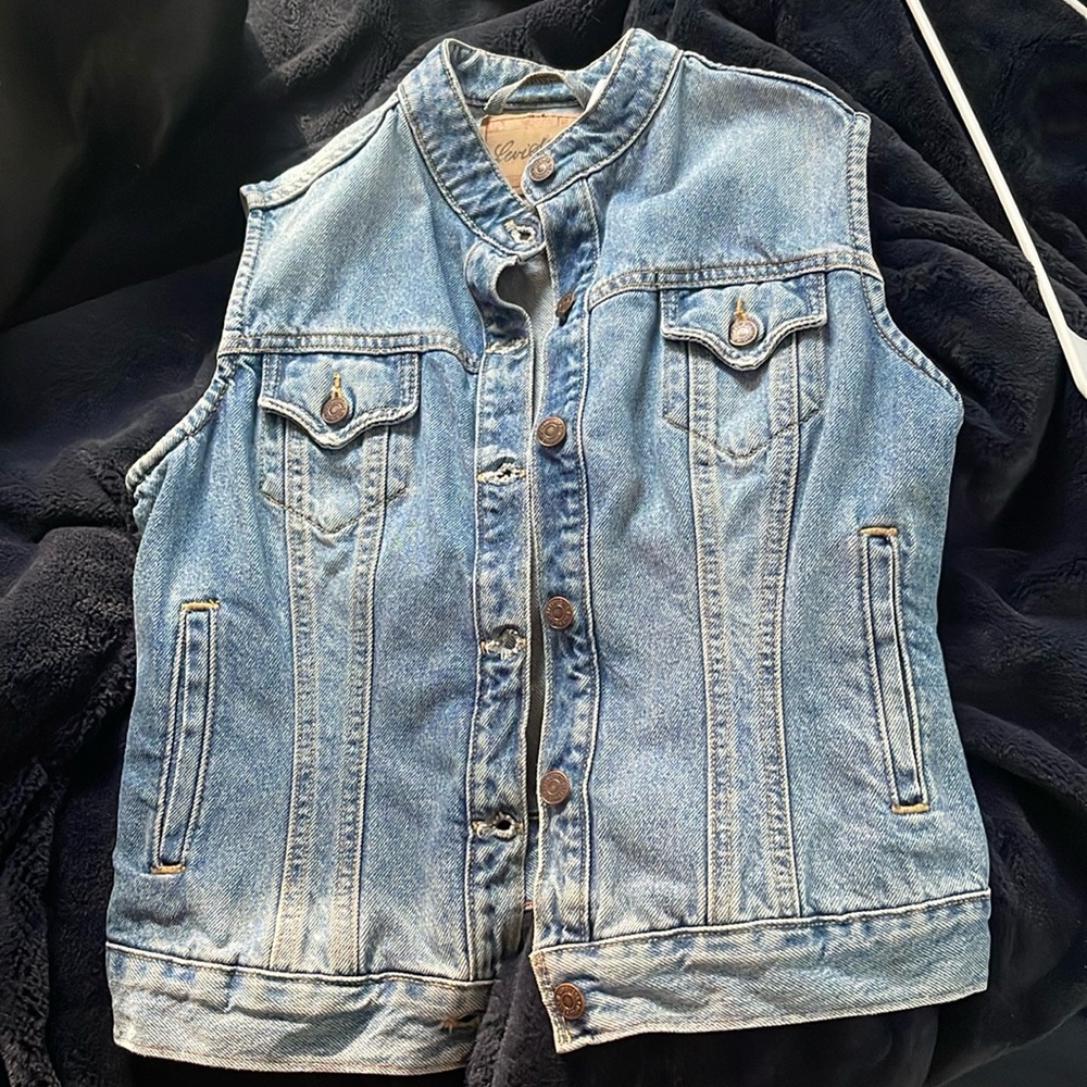 Vintage Levi Strauss Denim Vest